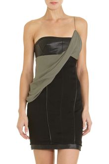 Alexander Wang Draped Sash Mini Dress - Lyst