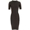 Alexander Wang Color Block Dress in Gray (charcoal) - Lyst
