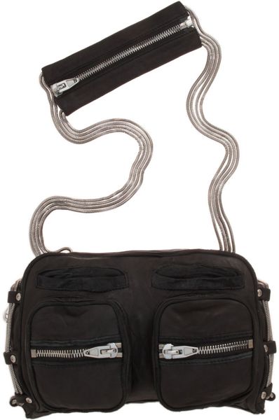 Alexander Wang Brenda Chain Bag in Black (silver) - Lyst