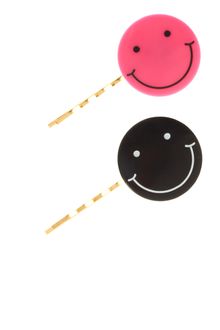 ASOS Collection Limited Edition Happy Face Hair Clips - Lyst