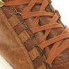 Asos Asos Padded Cuff Leather Mid Cut Trainers in Brown for Men - Lyst