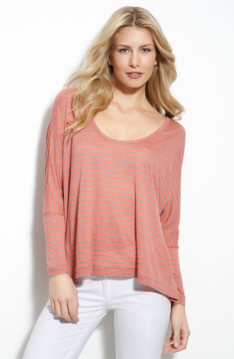 BCBGMAXAZRIA Willa Slouchy Striped Top - Lyst