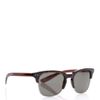 Bottega Veneta Tortoiseshell Sunglasses in Silver - Lyst