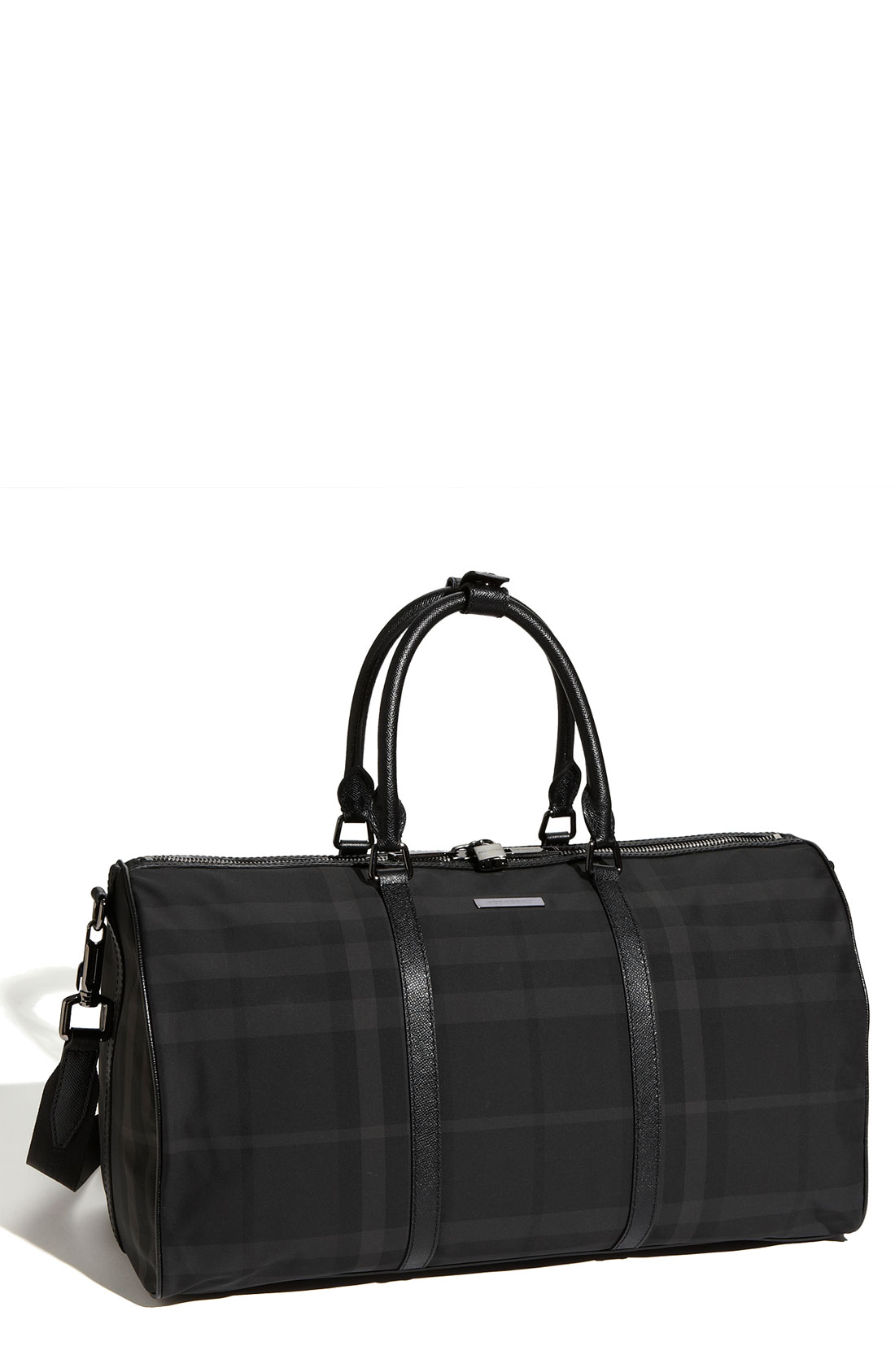Burberry Duffle Bag in Black for Men | Lyst