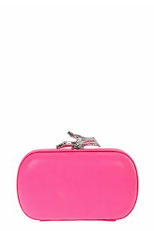 Diane Von Furstenberg Lytton Neon Leather Clutch - Lyst
