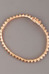 Eddie Borgo Pave Crystal Pyramid Tennis Bracelet