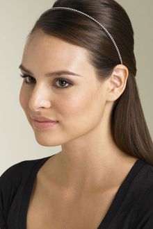 Ficcare Swarovski Crystal Chain Headband - Lyst