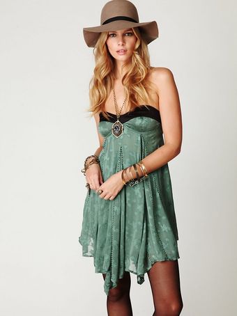 Free People Fp New Romantics Cat Eye Wrap Dress - Lyst