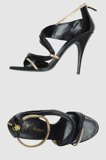 Giuseppe Zanotti x Balmain Highheeled Sandals - Lyst