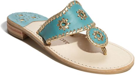jack rogers turquoise sandals