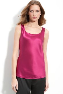 Lafayette 148 New York Charmeuse Tank - Lyst