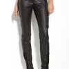 Leith Leather Moto Leggings in Black - Lyst