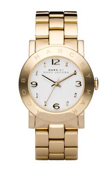 Marc By Marc Jacobs Amy Crystal Bracelet Watch - Lyst