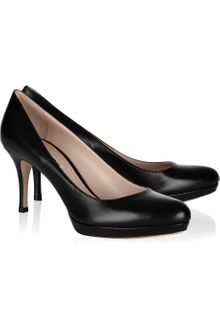 Miu Miu Leather Pumps - Lyst