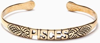Nasty Gal Zodiac Bracelet - Pisces - Lyst