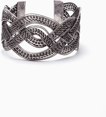 Nasty Gal Braided Cuff - Lyst