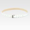 3.1 Phillip Lim Abichi Arrow Tip Pant Belt in White - Lyst