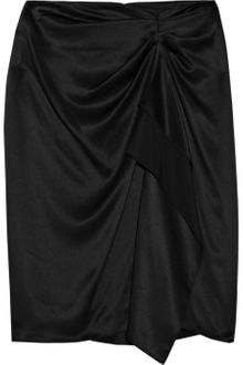 Philosophy di Alberta Ferretti Ruffled Silk Skirt - Lyst