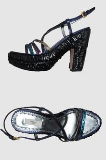 Prada Platform Sandals - Lyst