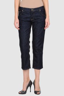 Prada Sport Denim Capris - Lyst
