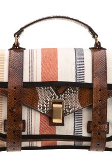 Proenza Schouler Ps1 Medium Canvas Printed Python - Lyst