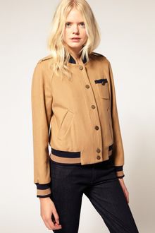 See By Chloé See By Chloe Wool Varsity Jacket - Lyst