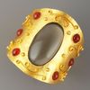 Stephanie Anne Glory Topaz Cuff in Gold (one size) - Lyst
