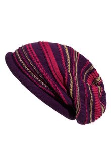 Tarnish Folk Knit Slouchy Cap - Lyst