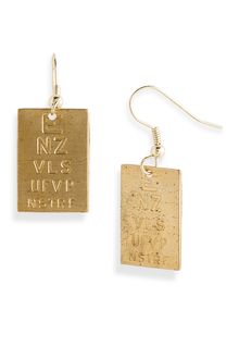 True Birds Eye Chart Earrings - Lyst