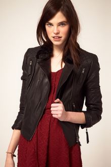 Vanessa Bruno Athé  Biker Jacket  - Lyst