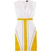 Fendi Panel Skirt Dress in Yellow (white) - Lyst