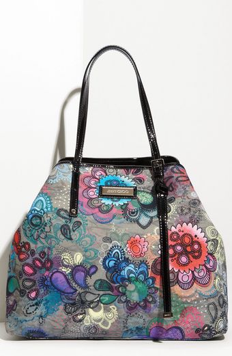  Sasha Printed Canvas Tote 