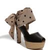 Moschino Cheap & Chic Polka Dot Pump in Black (black with polka dots) - Lyst