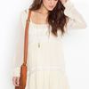 Nasty Gal Bowery Dress  Ivory in Beige (ivory) - Lyst
