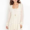 Nasty Gal Bowery Dress  Ivory in Beige (ivory) - Lyst