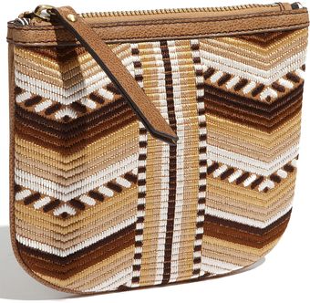 Twelfth Street by Cynthia Vincent Embroidered Zipper Pouch - Lyst