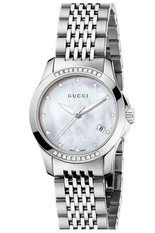 Gucci G Timeless Small Diamond Bracelet Watch - Lyst