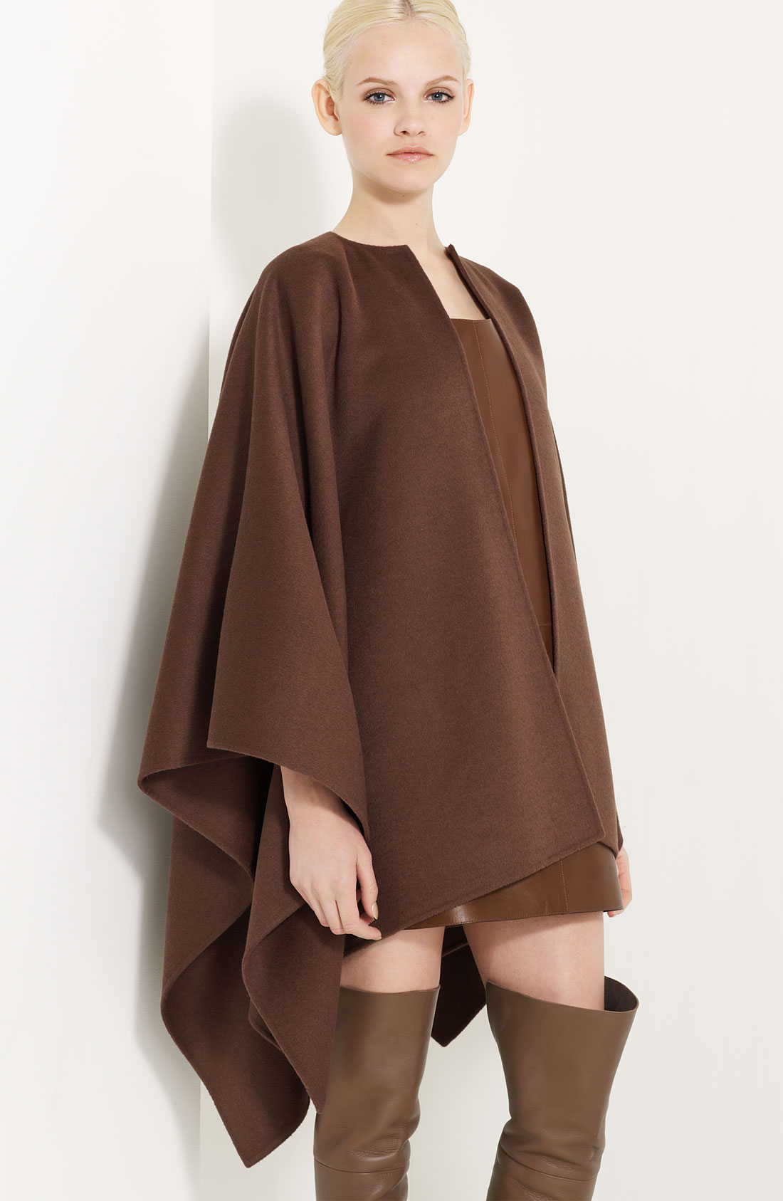 michael kors wool cape