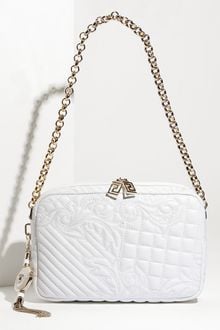 Versace Vanitas Embroidered Shoulder Bag - Lyst