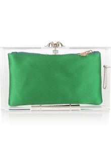 Charlotte Olympia Pandora Perspex Box Clutch - Lyst