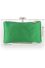 Charlotte Olympia Pandora Perspex Box Clutch
