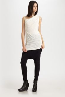 Rick Owens Lilies Asymmetrical Top - Lyst