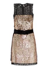 D&G Sequin And Lace Dress