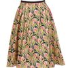 Jason Wu Voluminous Pleated Silk Skirt in Multicolor (multi) - Lyst