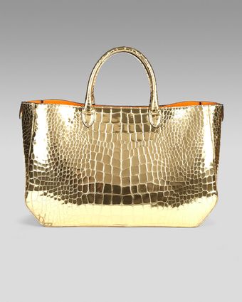 Marc Jacobs Croc-embossed Cosmic Tote - Lyst