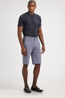 Jil Sander Striped Shorts - Lyst