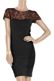 Emilio Pucci Lace and Jacquard Dress - Lyst