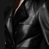 Burberry Prorsum Leather Trench Coat in Black - Lyst