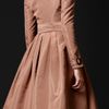 Burberry Prorsum Full Skirt Trench Coat in Pink (fawn rose) - Lyst