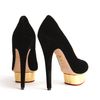 Charlotte Olympia Dolly in Black (gold) - Lyst